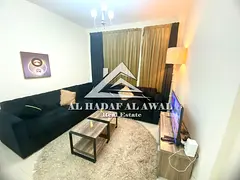 For monthly rent in Al Taawun area, 2 rooms and a hall with free internet