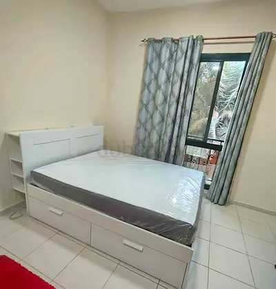 IKEA brimnes king size 180×200cm bed frame with headboard+ 4 big storage drawers with IKEA mattress