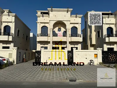 فيلا رائعة، تشمل رسوم التسجيل، تتكون من 5 غرف نوم رئيسية مع خزائن ملابس مدمجة وسطح، معروضة للبيع الآن في منطقة راقية.