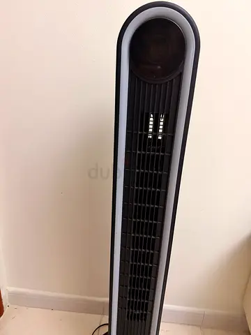 Tower fan - slim oscillating floor fan, not working due to motor issue but if repaired it be best.