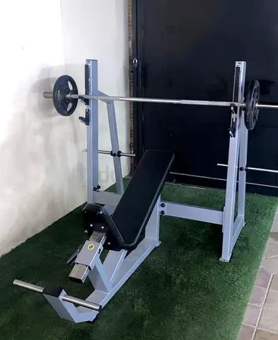 Weight lifting bench press
