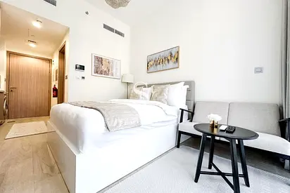 Fully Furnished | Bright Studio | Multiple Cheques