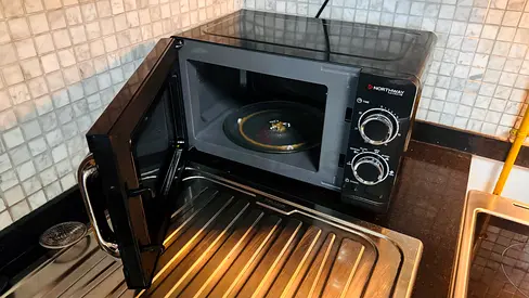 Used Northway Countertop Microwave - Good Working Condition