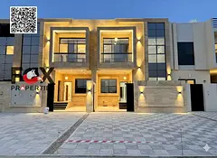 Luxury villa for annual rent in Al Helio | First tenant | Modern luxury finishing | 5 master bedroo