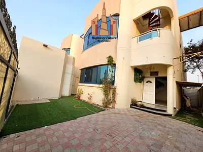 4 Bed room Hall Majlis all master room parking near Beach 100k 120k 130k .