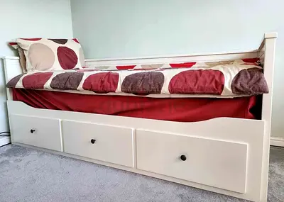 Ikea Day bed with two mettreses available in perfect condition
