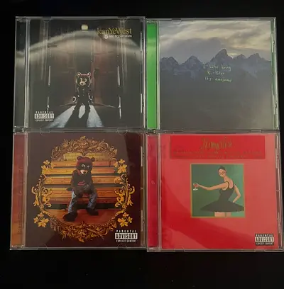4kanye west CDs