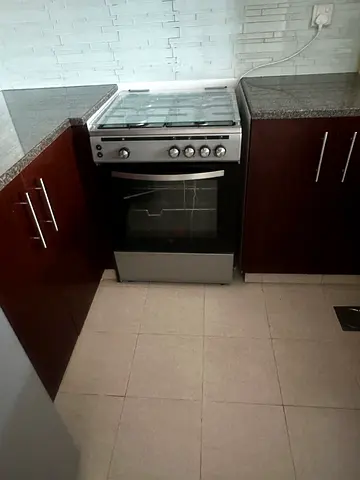 Stainless Steel 4-Burner Gas Hob - Good Condition