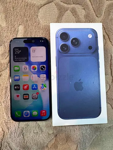 iPhone 17 Pro - 512 GB Blue with Box, Good Condition