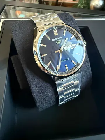 Brand New TAG Heuer Carrera Automatic Day-Date WBN2012.BA0640 Full Set