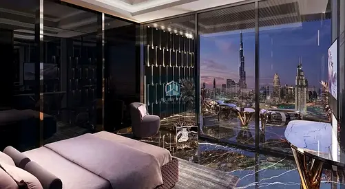 3BR Apartment | Burj Khalifa & Marina View | High Floor | Private Pool