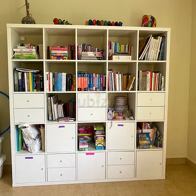 Kallax shelving unit with drawers