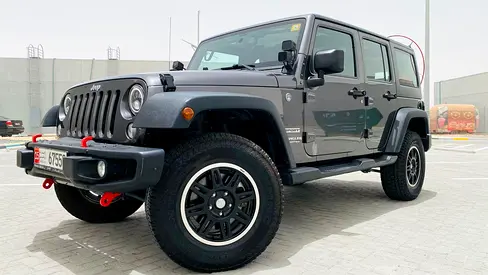 Jeep Wrangler Unlimited Sport 2016 | GCC Specs | Well Maintained