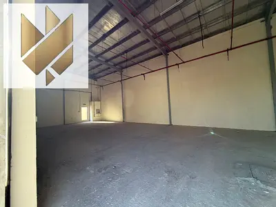 industrial yard in Industrial Area 18 with a spacious warehouse