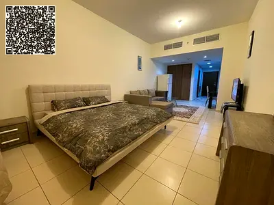 Fully Furnished LUXERY Studio for Rent on a Monthly Basis in CORNICH AJMAN ONE TOWER , Ajman
