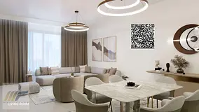 Studio for sale in Al Ameera Village | Large area | Balcony overlooking the gardens | Installments w