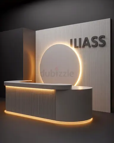Luxury reception desk
