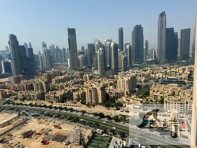مفروشة بغرفة نوم واحدة | برج خليفة وإطلالة على الأفق | شرفة | برج فيوز في وسط المدينة