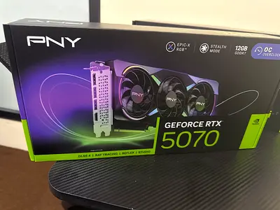 PNY GeForce RTX 5070 12gb GPU - Brand New