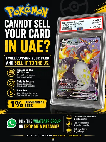 Pokemon Card PSA: pikachu, mewtwo, mew, charizard - consignment services