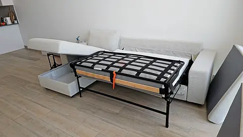 Ikea vimle L shape sofa bed Beige Excellent Condition like new Condition
