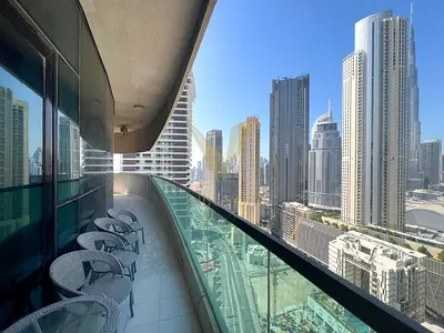 2BR| Burj Khalifa View| Balcony| DAMAC Upper Crest