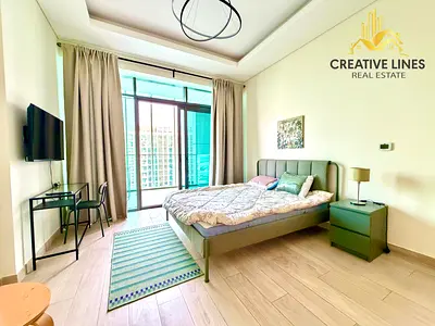 Creek view // Fully-Furnished studio apartment // Ready to move // With all amenities // Higher floor