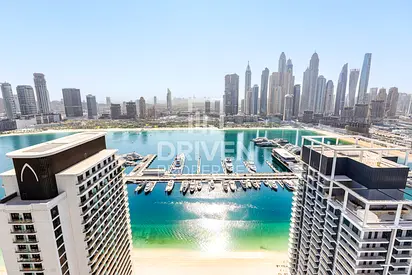 High Floor with Marina View and Beach Access