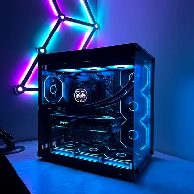 Insane Ryzen 7 7800X3D RTX 5070 Gaming PC Rendering PC