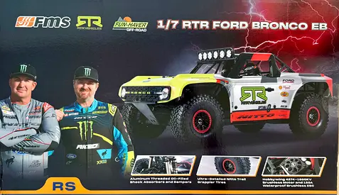 FMS 1/7 RTR FORD BRONCO 2025 Model