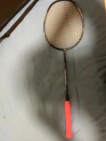 Lining ignite7 speed racket with bg80 string badminton racket with cover (brand new)