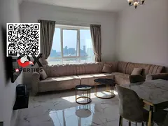 Luxury apartment for annual rent | Fully furnished | Private parking | High floor | Open view | Free