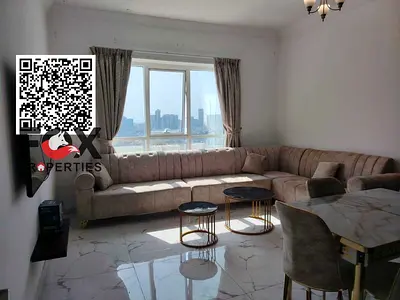 شقه فاخره للايجار السنوي |مع الفرش |مع باركن خاص | طابق مرتفع | مع اطلاله مفتوحه | خدمات مجانيه | جيم ومسبح | تسهيلات كبيره في الدفع