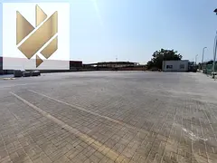 For Annual Rent Open Yard in Industrial Area 15 Sharjah The price of the foot is 25 dirhams negotiab