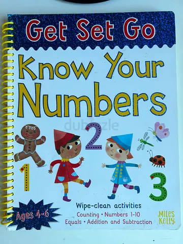 Numbers and phonics books for kids 40 aed