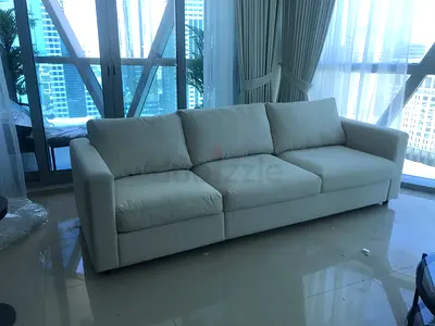 ikea vimle three seater sofa bed with mattress