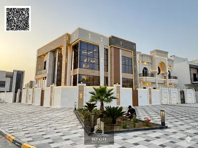 Modern villa for sale directly from the owner. Dubai villa design, opposite a park. Includes regist