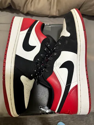 Nike Air Jordan 1 Low black toe (2019)9.5US