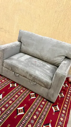 Crate Barrel Sofa bed with mattress