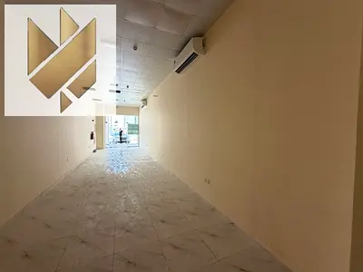 Special offer for rent: a spacious shop in Al Hoshi, suitable for various commercial activities