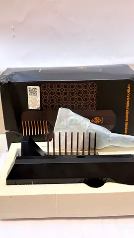 Portable Electric Incense Burner and Bukhoor Comb