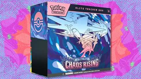 Sealed Pokémon TCG: Chaos Rising Elite Trainer Box - Sealed Mega Evolution Set