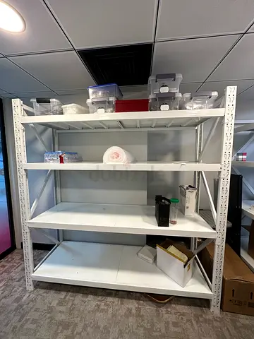 Heavy Duty Commercial Storage Shelving Unit (White) – 2000kg Capacity