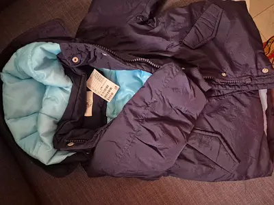Navy blue winter rain jacket HM new with price tag