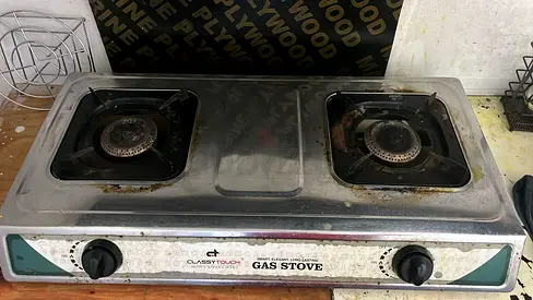 Classy Touch Two Burner Gas Stove