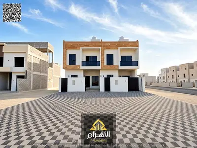 باقل سعر في عجمان | تملك فيلا فاخرة طابقين وروف | 4 غرف ماستر | بسعر لقطة شامل رسوم التسجيل والتملك
