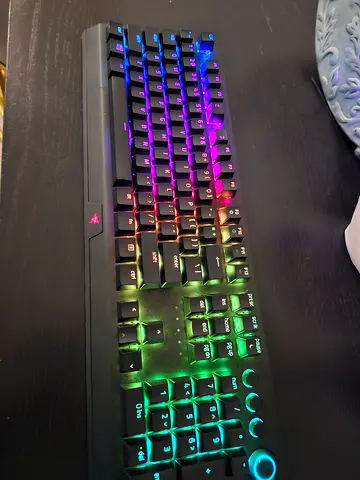 Black widow Razer v3 Pro keyboard for sale