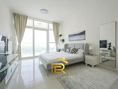 استوديو مفروش | برج كارسون B | شرفة تطل على الجولف والمدينة