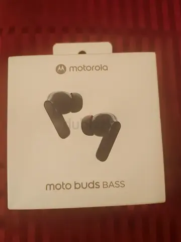 Motorola Moto Buds Bass - Brand New/Sealed (Black) - Genuine Motorola Earbuds