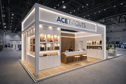 Exhibition Booth / Retail Fit-Out Display Unit by ACE Fitouts